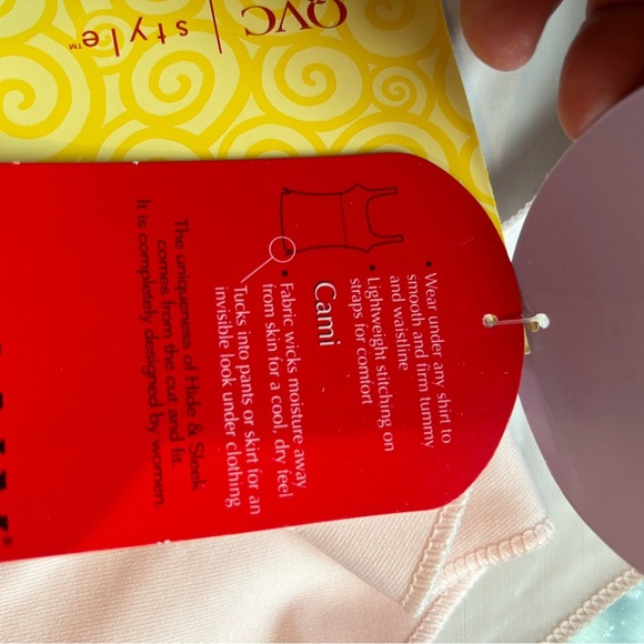 NWT Spanx Hide And Sleek Cami in ballet pink. Shapewear. QVC. Size 3X. - Picture 7 of 11